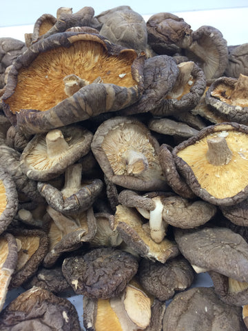 organic dried shiitake mushrooms